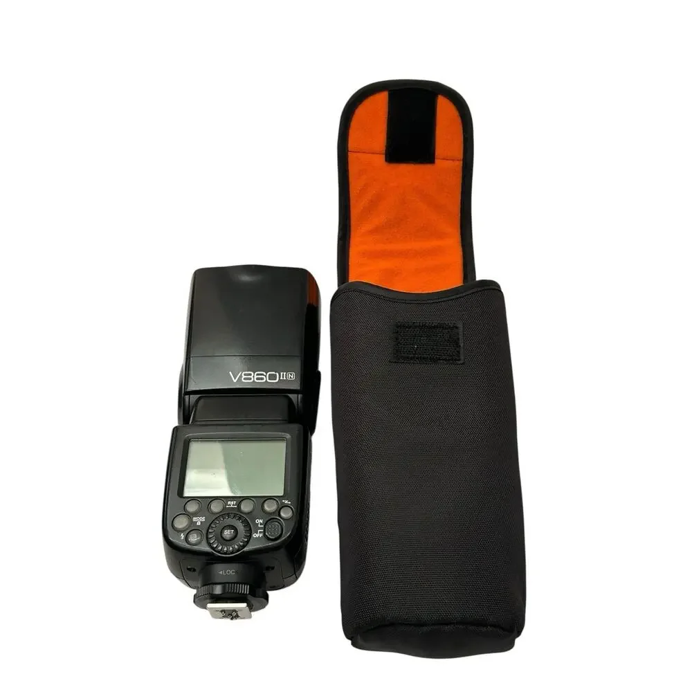 Godox TTL LI-ion Camera Flash V860 II N For Nikon -Autoflash - w/Battery READ